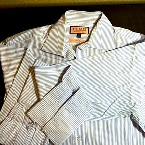 Thomas Pink London.Perfect condition Pink Slim Fit button down shirt.